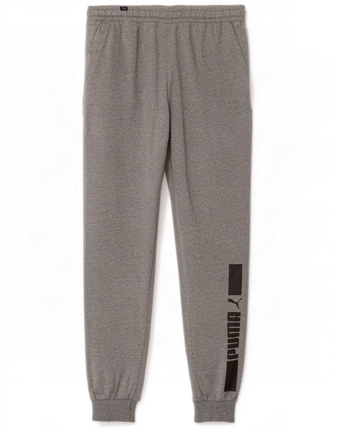 Pantaloni da tuta grafica da uomo Puma Joggers grandi in cotone grigio