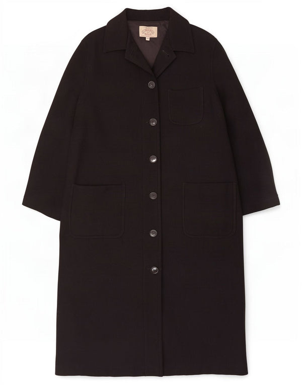 Cappotto da donna Armani Jeans UK 12 medio nero poliestere