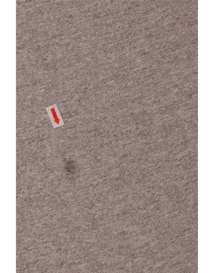 T-shirt grafica da uomo CHAMPION Top in cotone mélange grigio medio