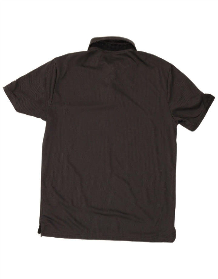 NIKE Mens Dri Fit Polo Shirt Medium Black Polyester