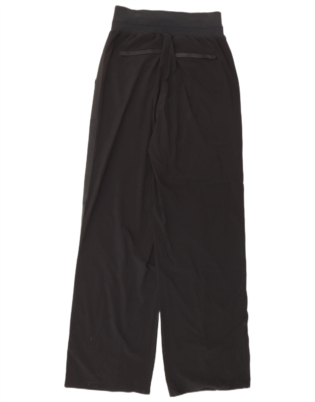 Pantaloni da tuta da donna a gamba larga ATHLETA US 6 poliestere nero medio