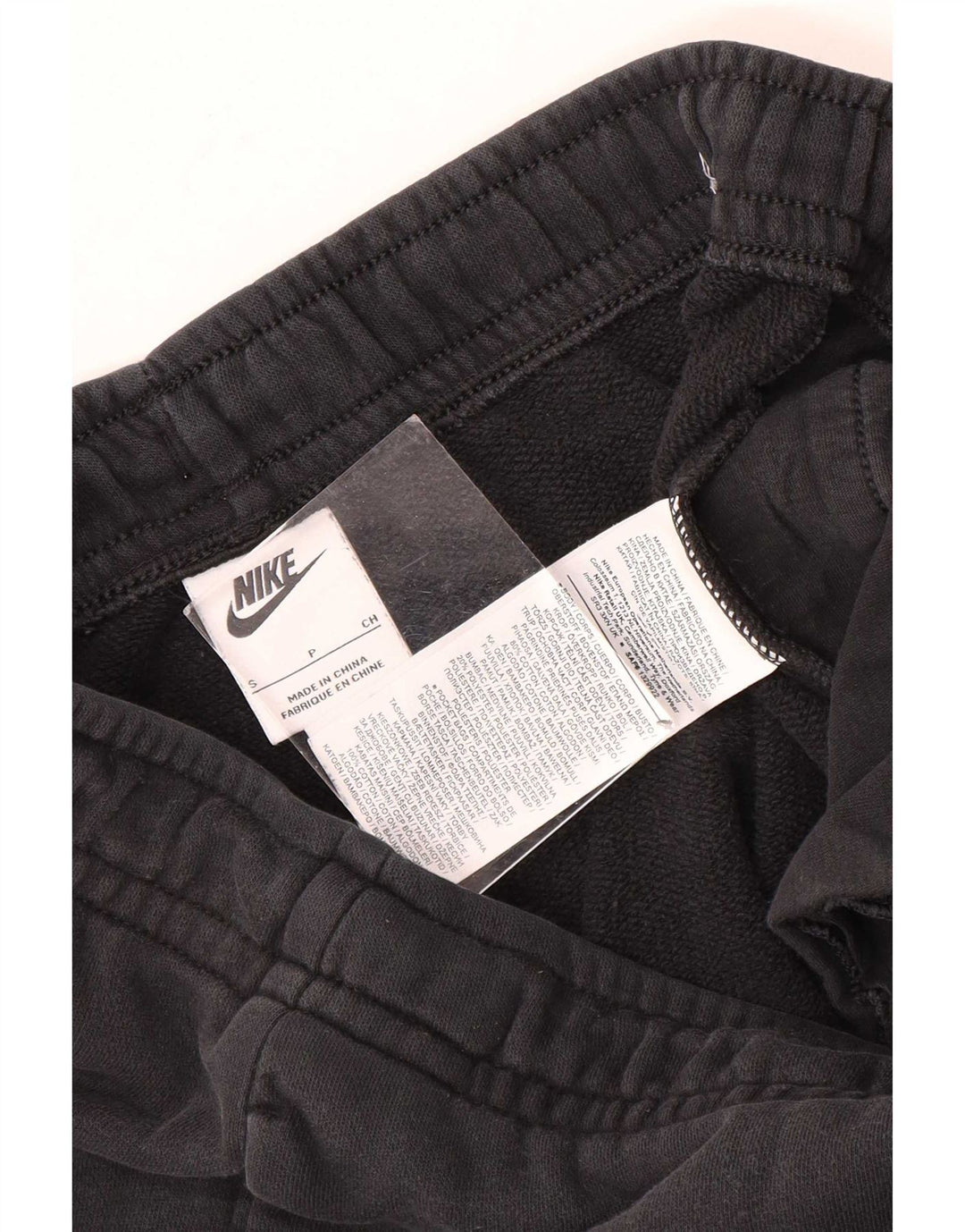 Pantaloni da tuta da uomo Nike Joggers piccoli in cotone nero