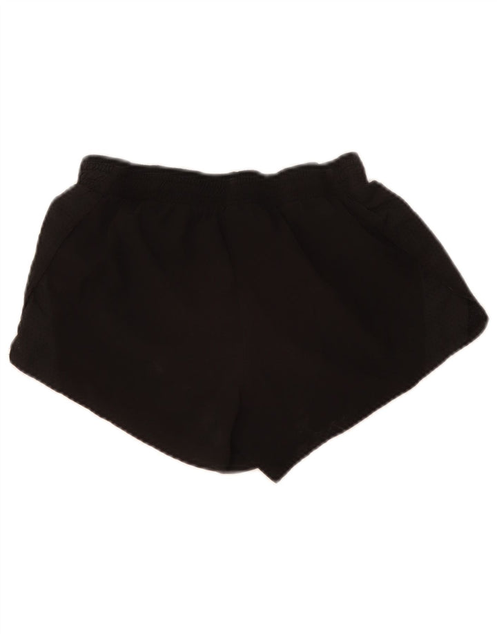 Pantaloncini sportivi Nike da donna Dri Fit UK 10 piccoli poliestere nero