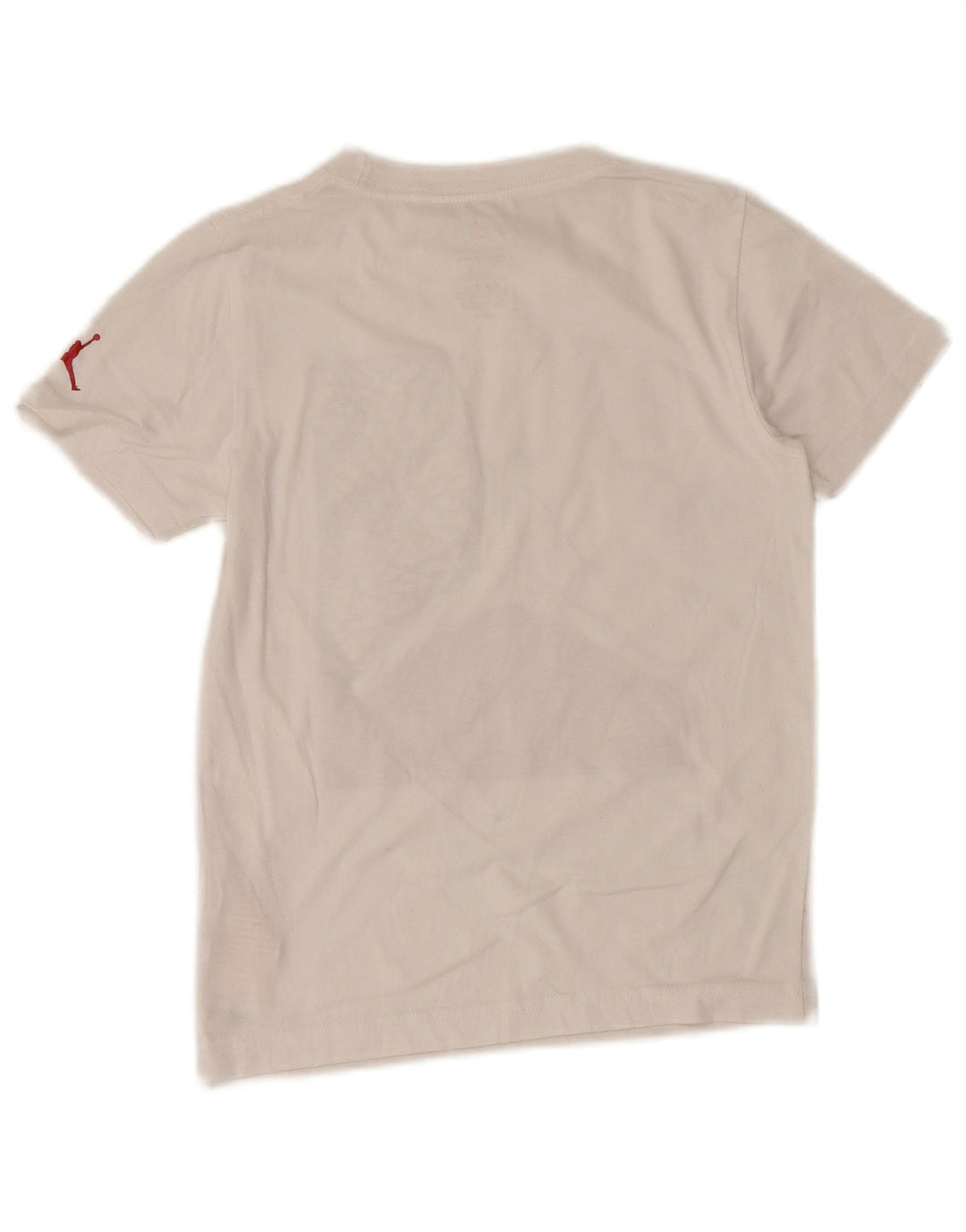 T-shirt grafica Jordan da ragazzo, 8-9 anni, piccola, in cotone bianco