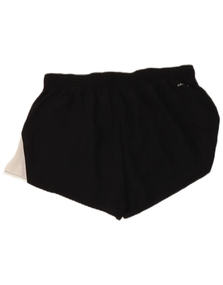 Pantaloncini sportivi Nike da donna UK 14 medio nero poliestere sportivo