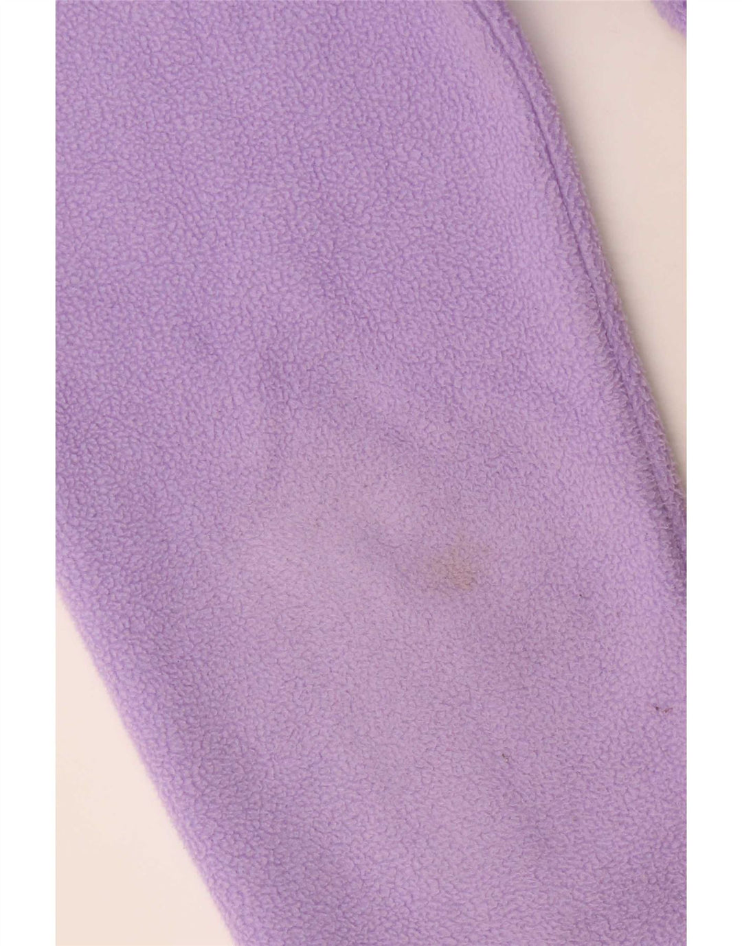 Maglione in pile da uomo Champion con zip e collo in poliestere viola medio