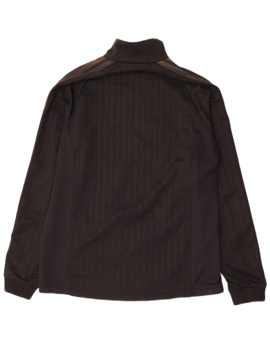 Giacca da tuta da uomo ADIDAS UK 38/40 media nera a righe