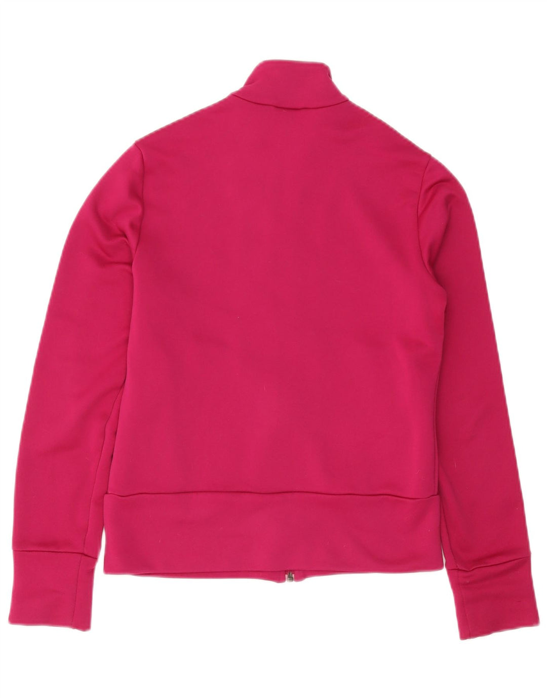 Giacca da tuta da donna Adidas UK 14 poliestere rosa medio