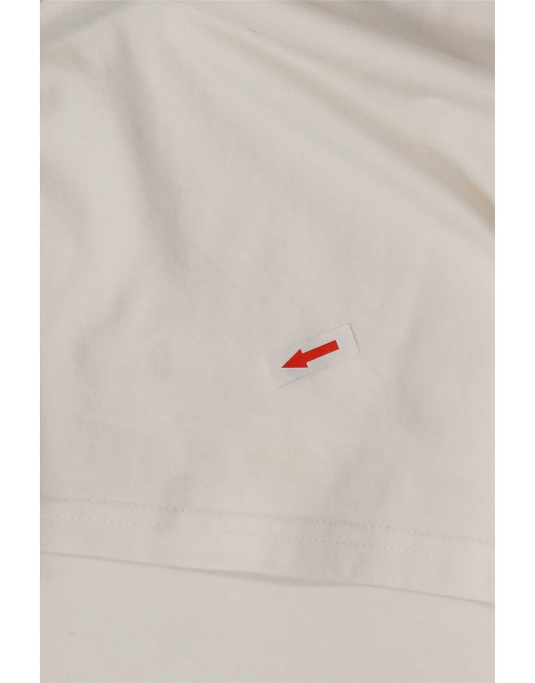 T-shirt grafica da uomo Converse Top grande in cotone bianco
