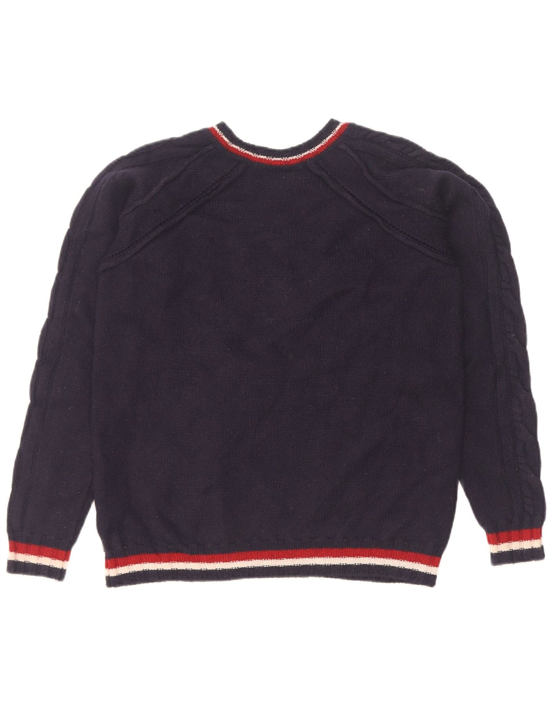 Just Cavalli Maglione da donna con scollo a V UK 14 Medio Blu Navy
