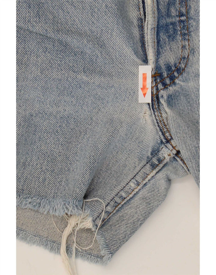 Pantaloncini di jeans da donna Levi's W28 Blu medio
