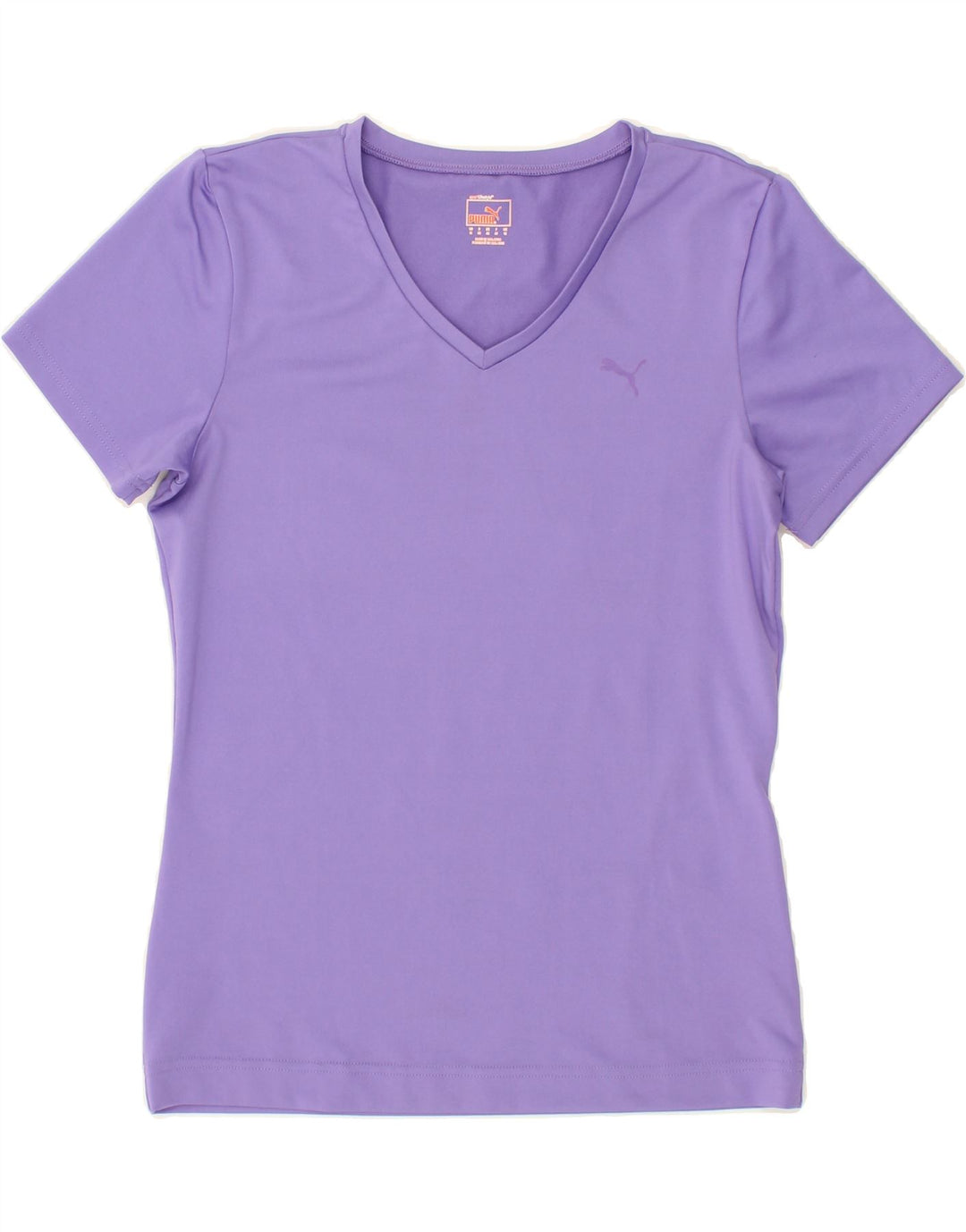 PUMA Womens T-Shirt Top UK 12 Medium Purple Vintage Puma and Second-Hand Puma from Messina Hembry 