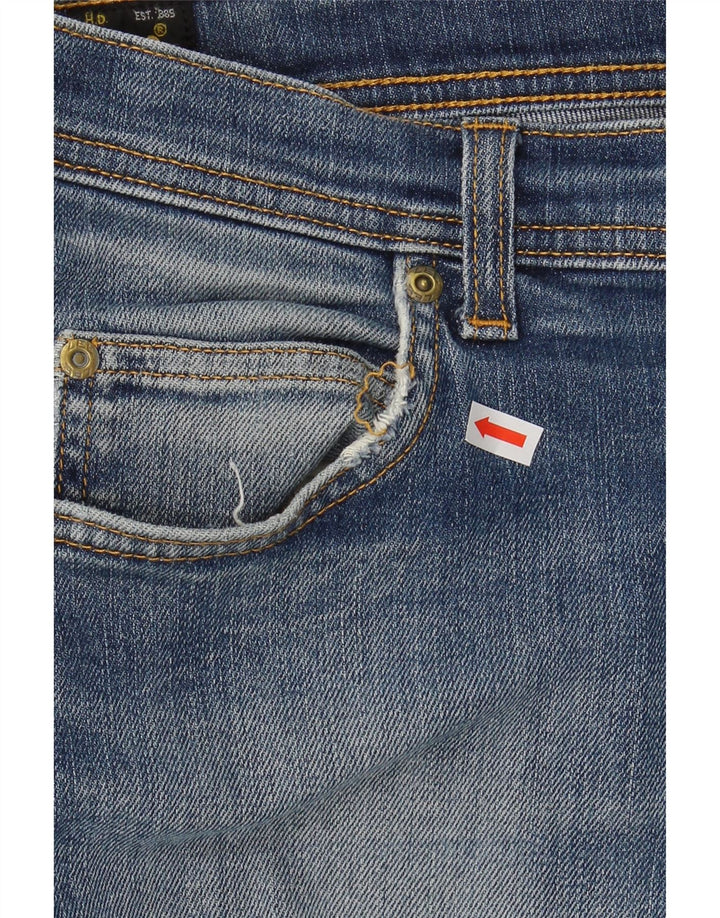 LEE Mens Brooklyn Straight Jeans W33 L28 Blue Cotton Vintage Lee and Second-Hand Lee from Messina Hembry 