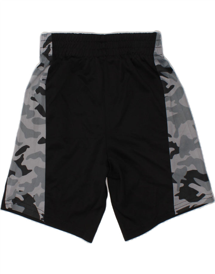 CHAMPION Boys Sport Shorts 4-5 Years Black Camouflage Polyester Vintage Champion and Second-Hand Champion from Messina Hembry 