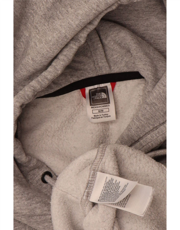 Felpa con cappuccio da uomo The North Face in cotone grigio medio
