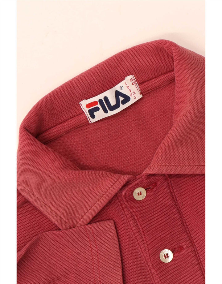 Polo da uomo Fila IT 46 Small rossa