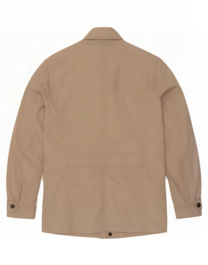 Geox Giacca da uomo Respira Utility UK 40 Large Beige Poliestere