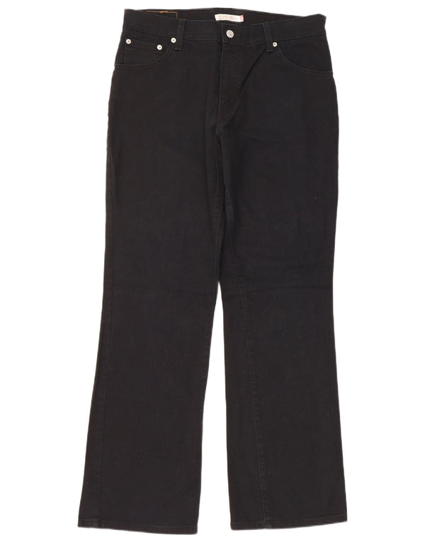 Jeans Levi's da donna 550 vestibilità comoda bootcut US 12 grandi W34 L32 neri