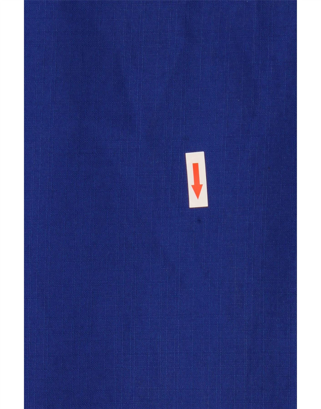 Gonna a pieghe vintage da donna UK 14 media W28 poliestere blu