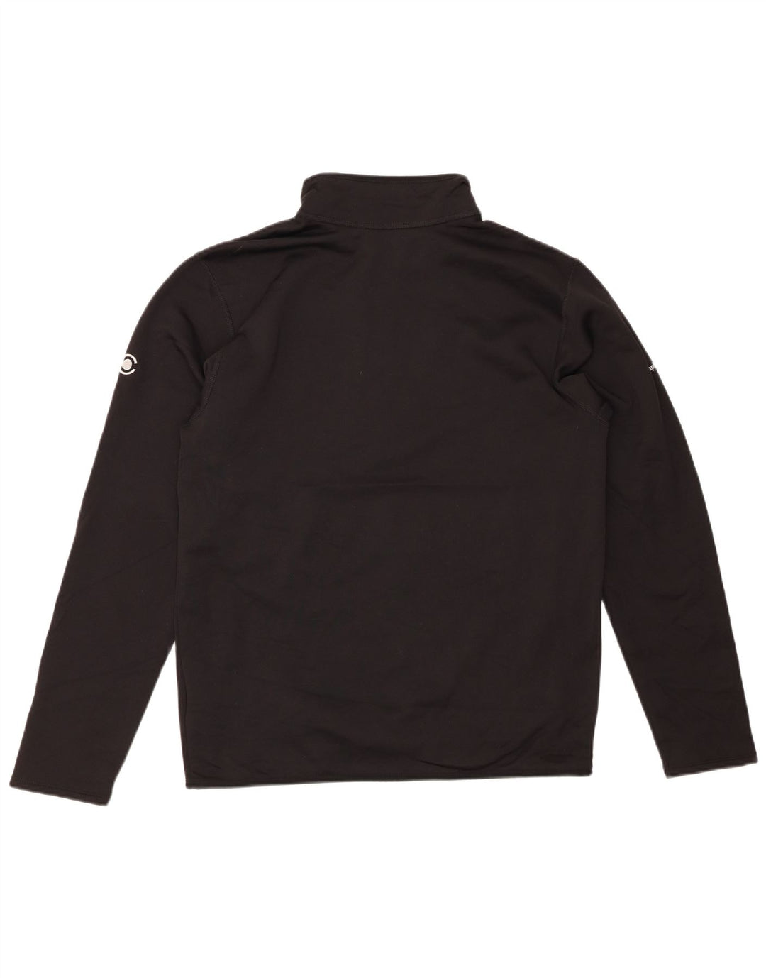 THE NORTH FACE Felpa da uomo con zip e collo maglione medio poliestere nero