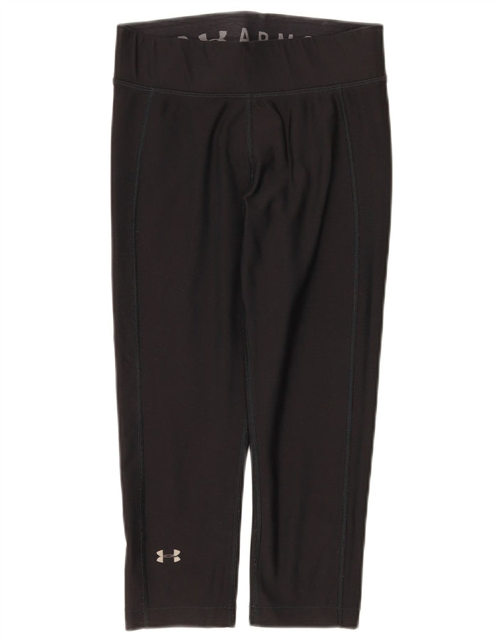 Leggings Capri da donna Under Armour UK 10 piccoli neri