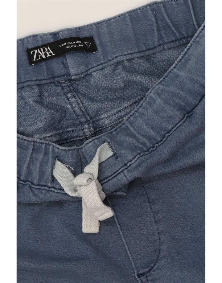 Pantaloncini chino da uomo Zara medi W32 blu navy