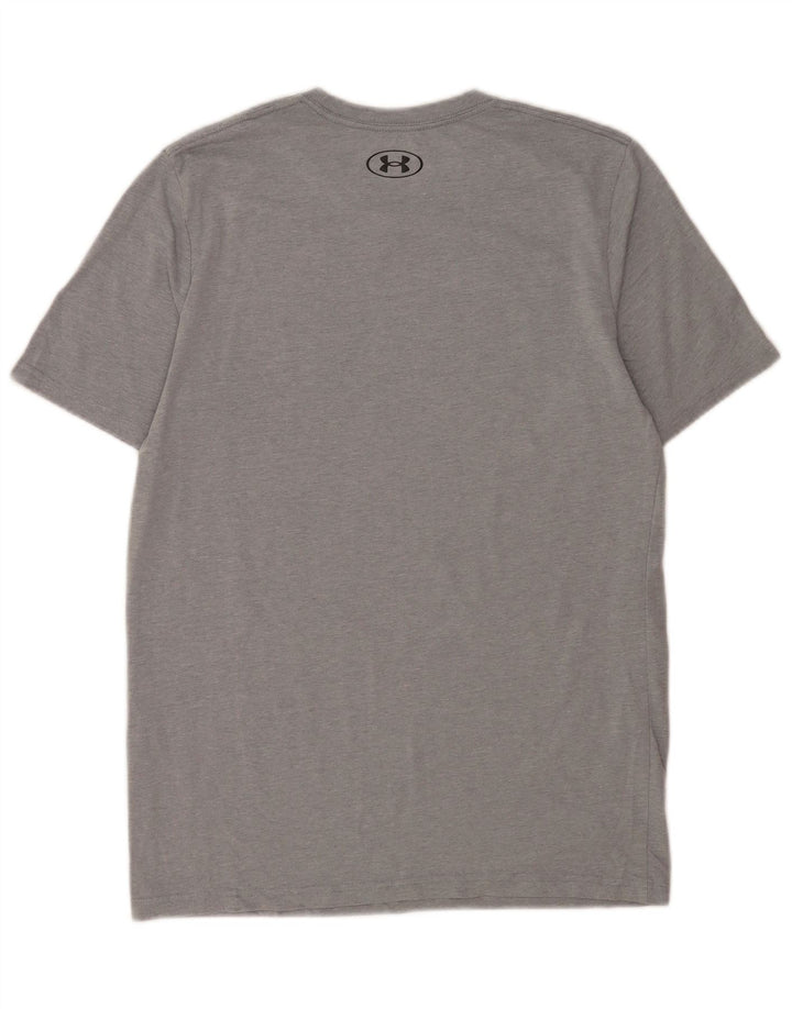 Maglietta grafica da uomo Under Armour Top piccola grigia