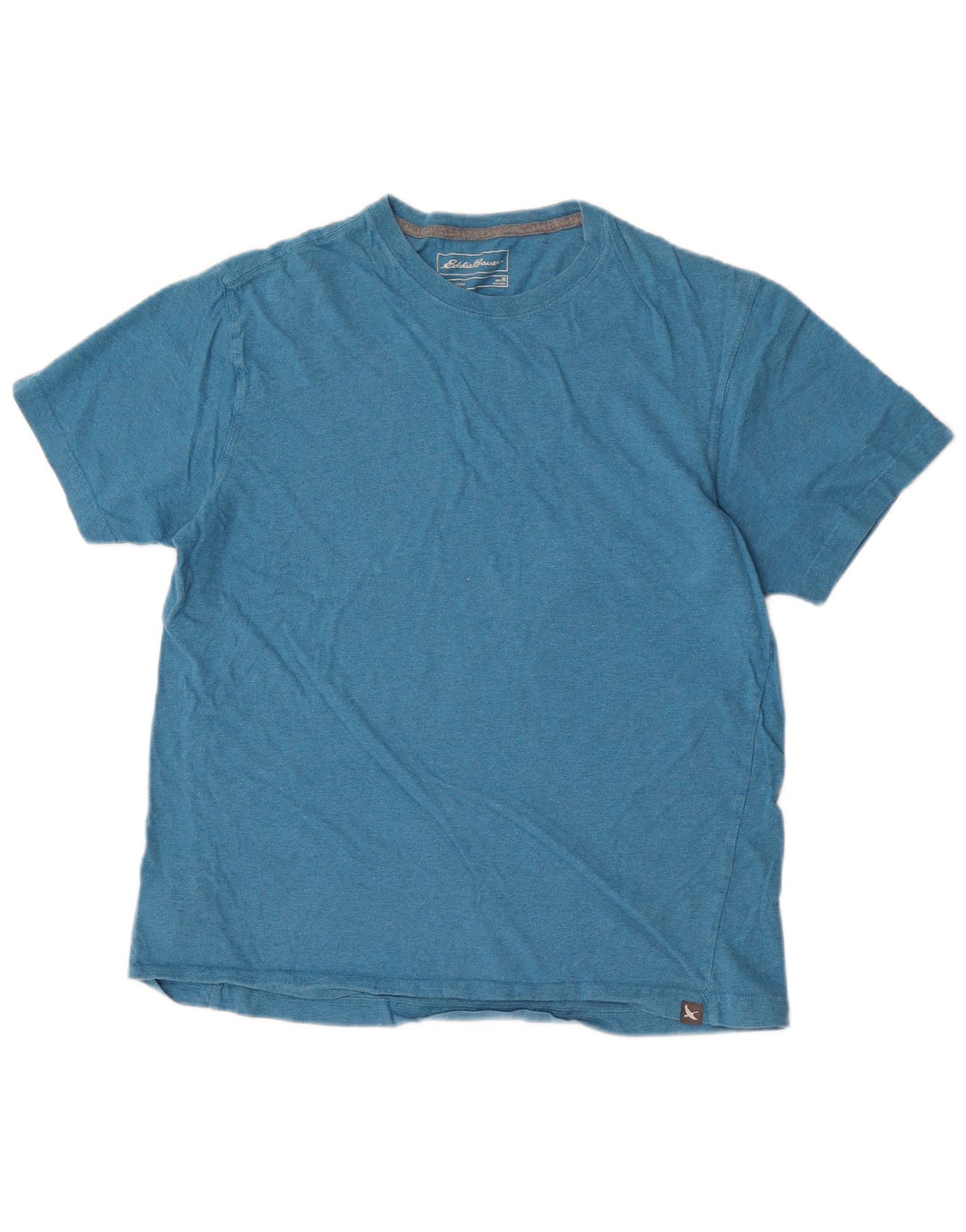 T-shirt da uomo Eddie Bauer Top in cotone blu medio