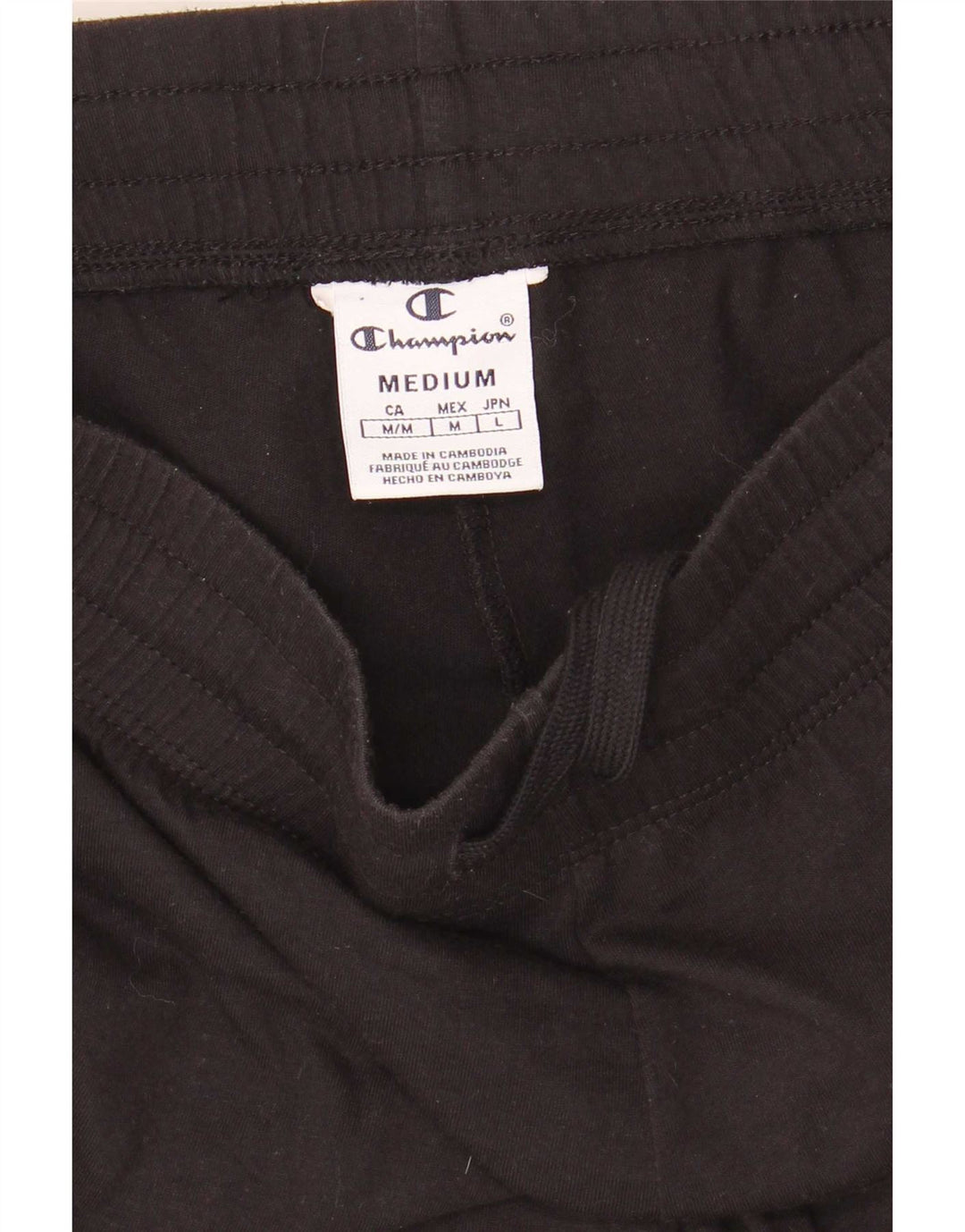 Pantaloncini sportivi grafici da donna Champion UK 12 medi neri