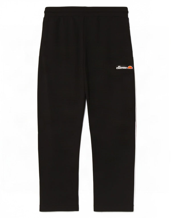 Pantaloni da tuta con grafica da uomo Ellesse, cotone color block medio nero