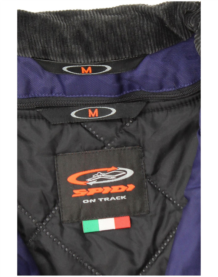 Giacca da pilota da uomo SPIDI UK 38 Medium Navy Blue Colourblock