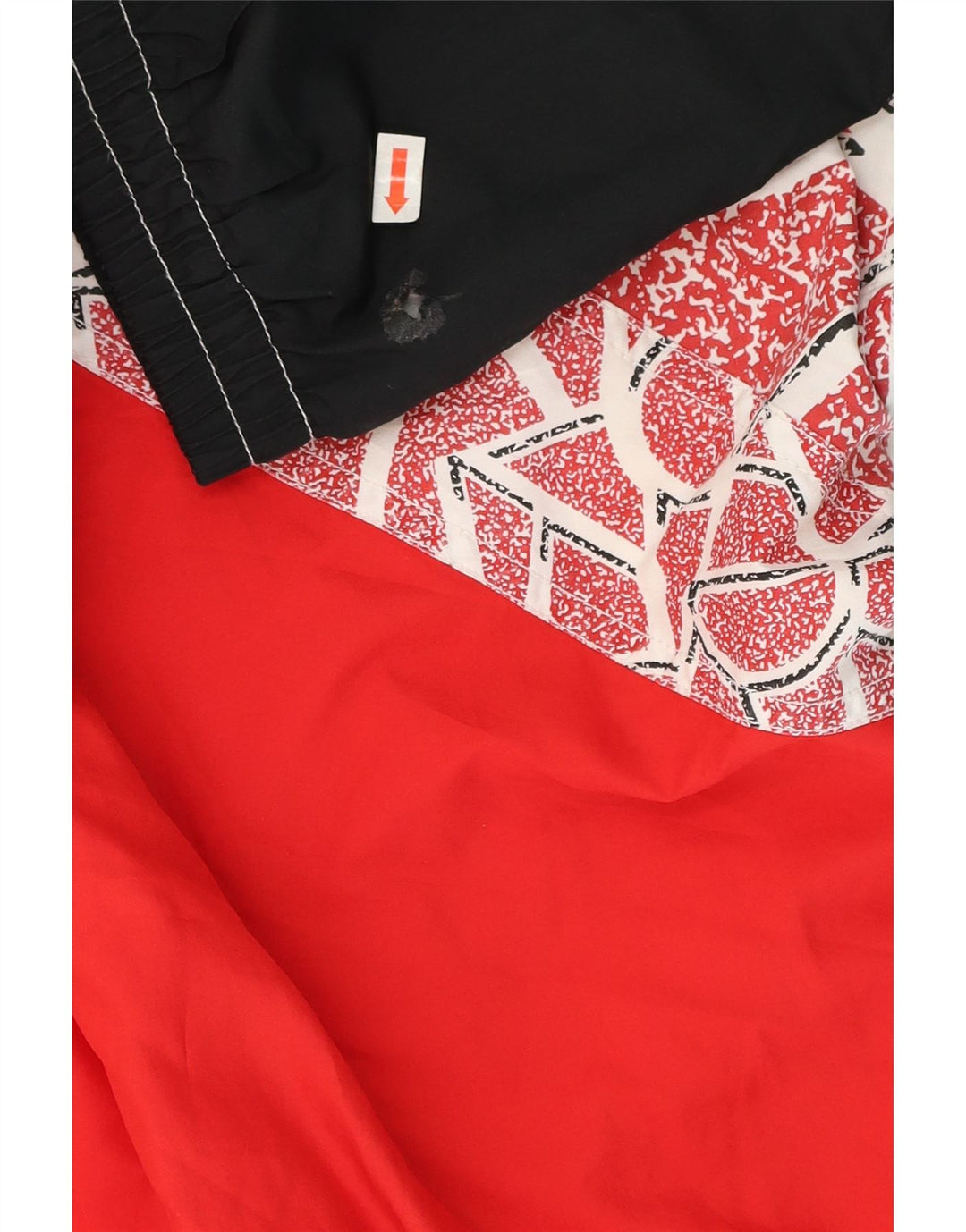 Giacca da tuta da uomo Ellesse 2XL Poliestere color block rosso