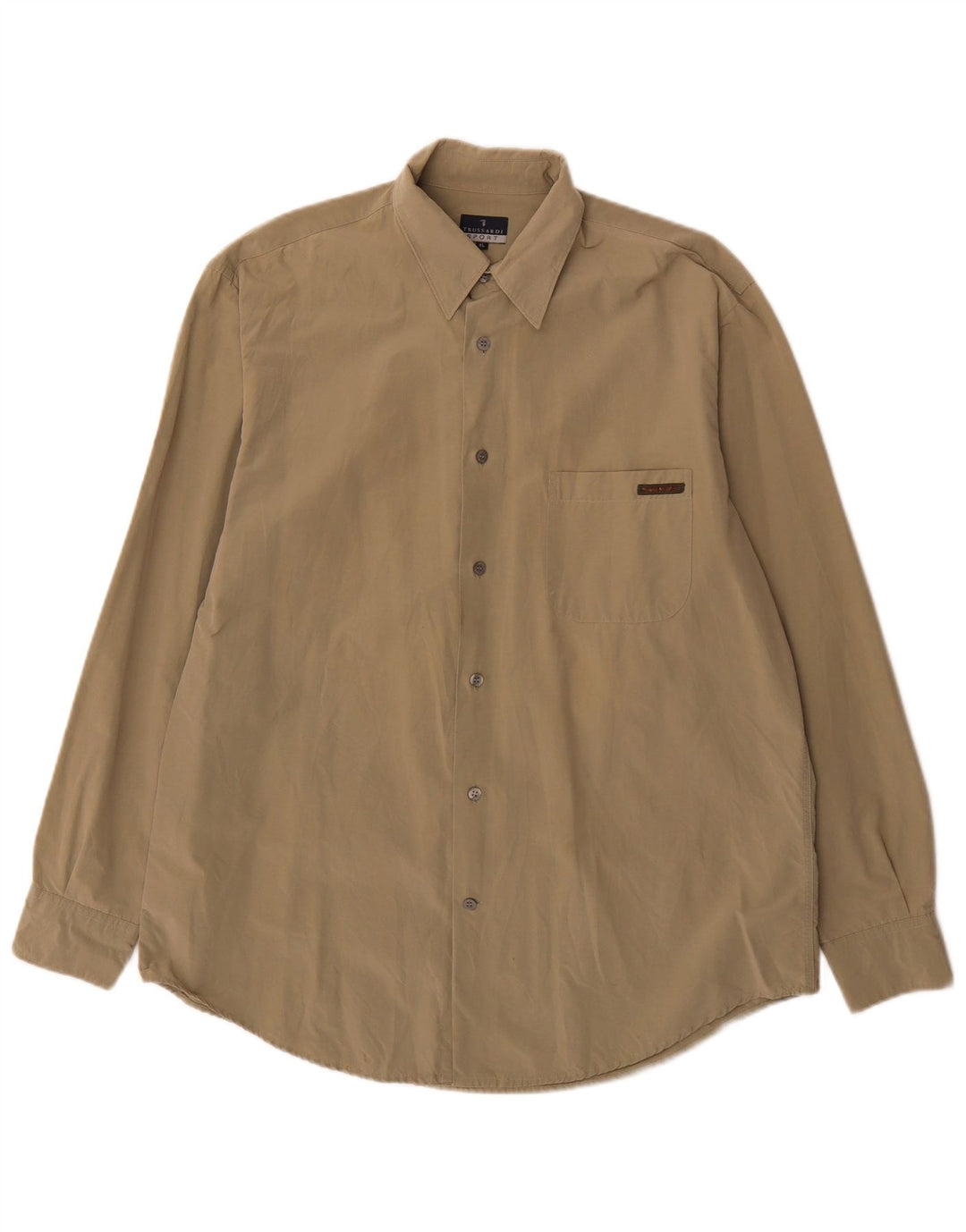 Camicia Trussardi Uomo Regular Fit XL Cachi