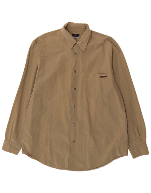 Camicia Trussardi Uomo Regular Fit XL Cachi