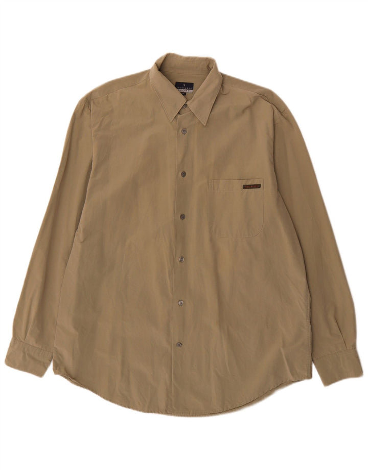 Camicia Trussardi Uomo Regular Fit XL Cachi