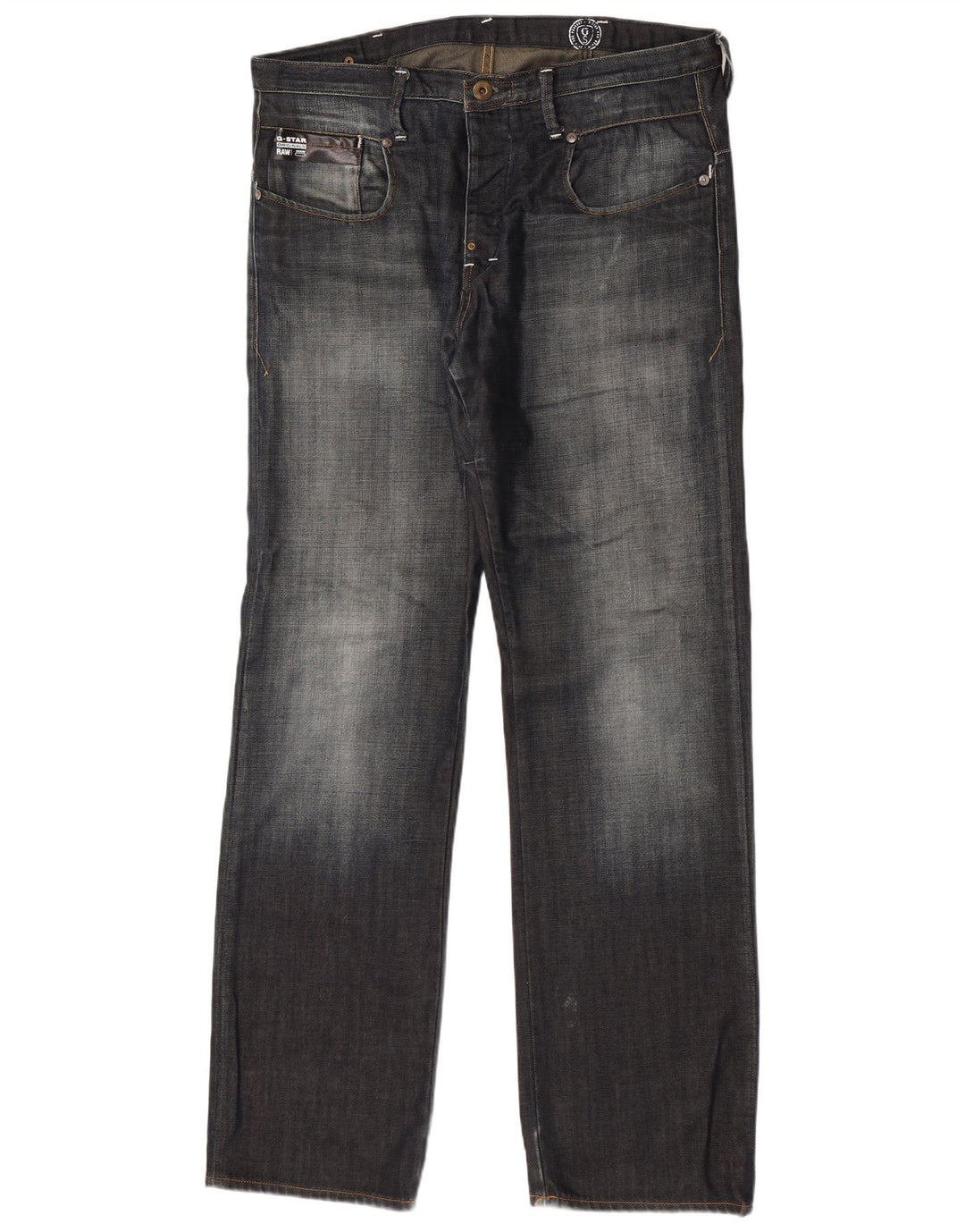 Jeans dritti da uomo G-Star W34 L34 cotone blu navy