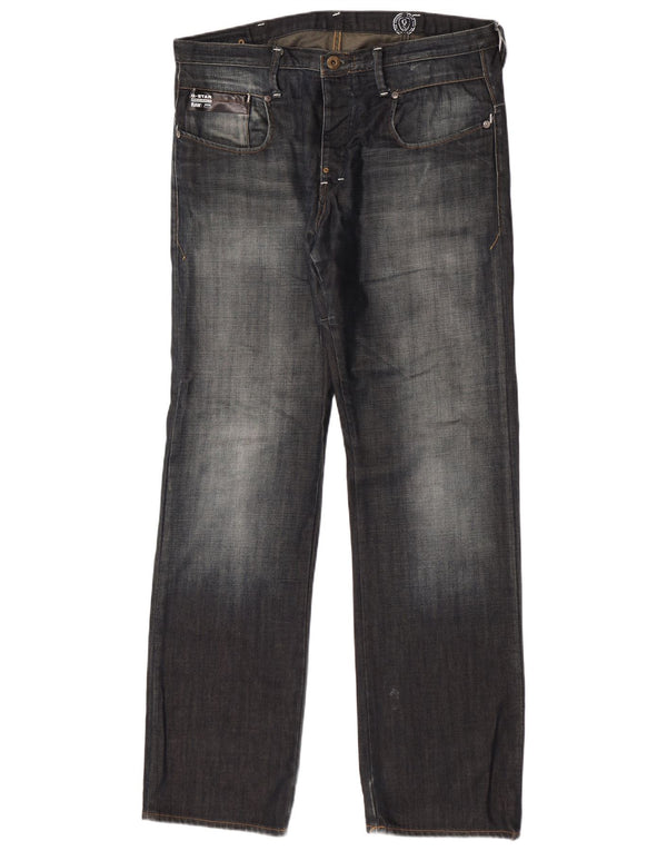 Jeans dritti da uomo G-Star W34 L34 cotone blu navy