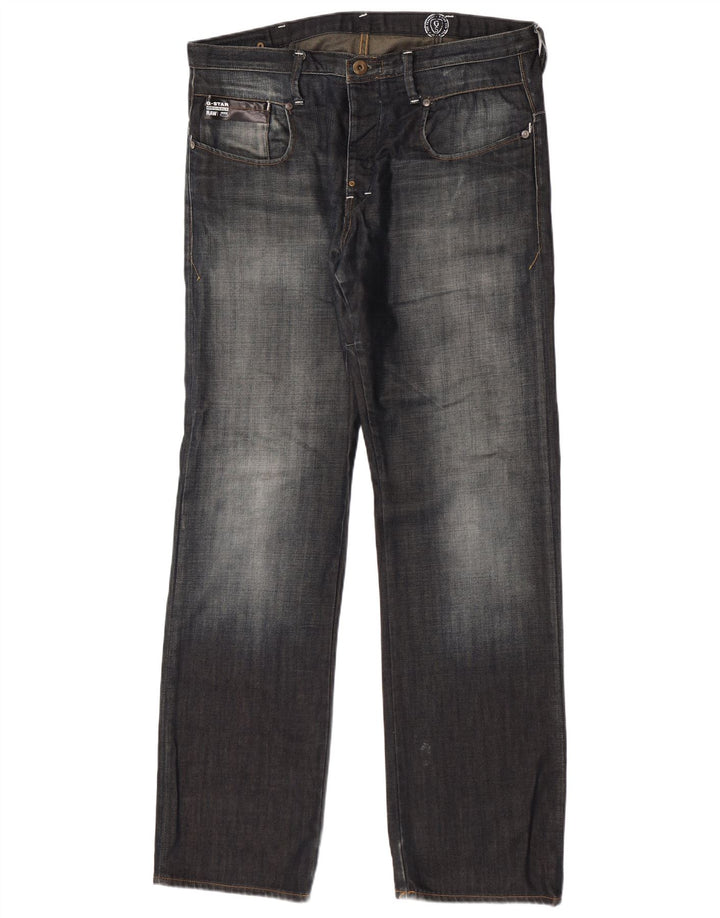Jeans dritti da uomo G-Star W34 L34 cotone blu navy