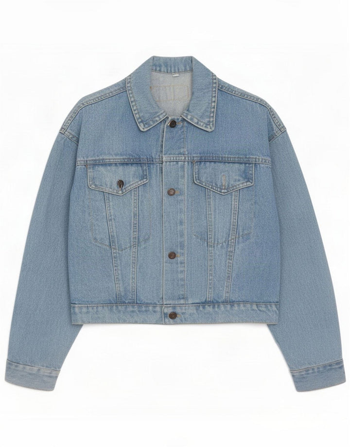 Eve Giacca di jeans oversize da donna US 1 XS Blu