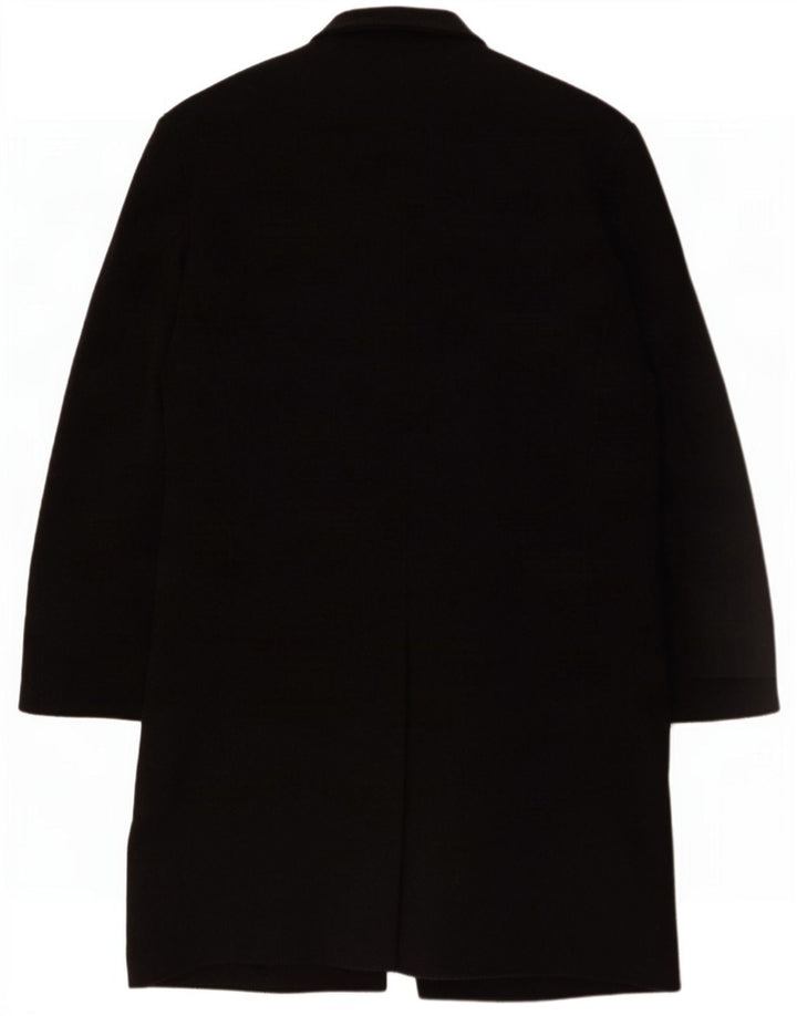 Cappotto da uomo Zara UK 38 lana nera media