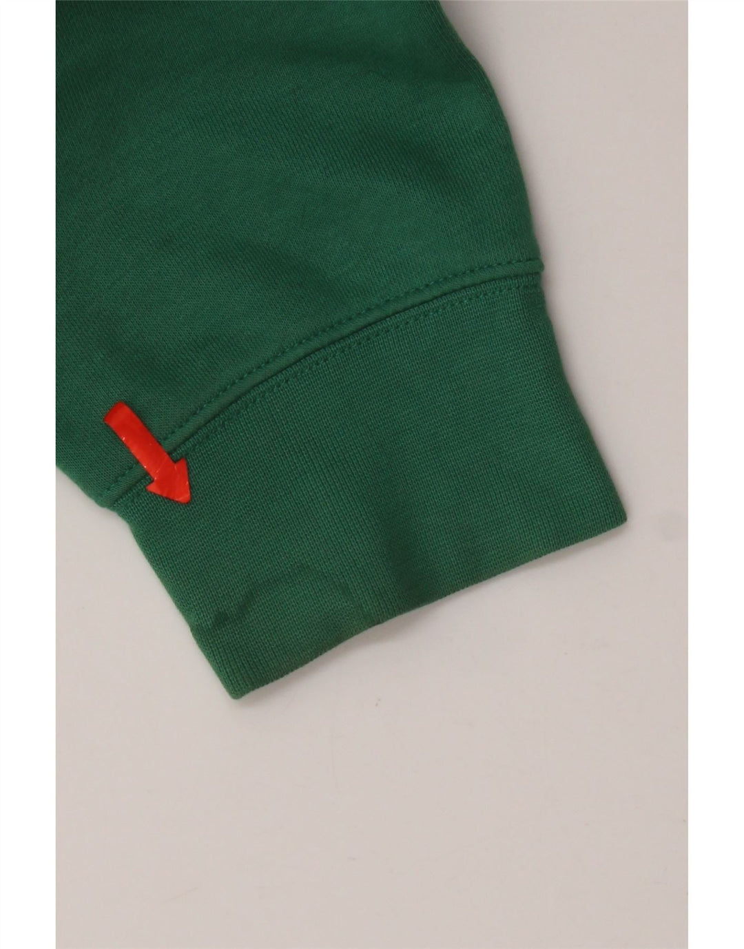 Felpa con cappuccio da uomo Nike in cotone verde medio