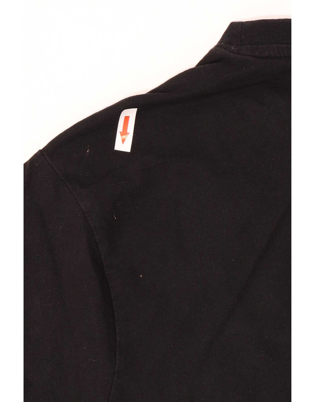 T-shirt grafica da uomo Kappa Top grande in cotone nero