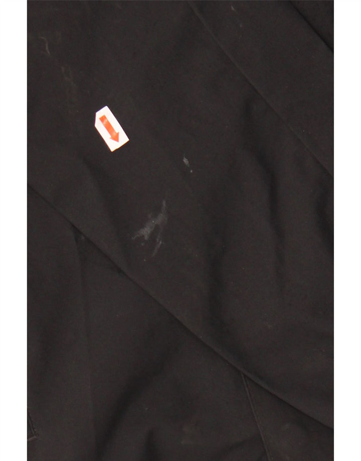 Giacca a vento con cappuccio ADIDAS da ragazzo 9-10 anni in poliestere nero