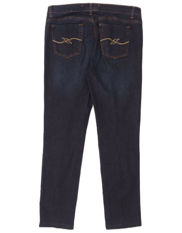 Jeans Slim Donna Trussardi W33 L30 Blu Navy