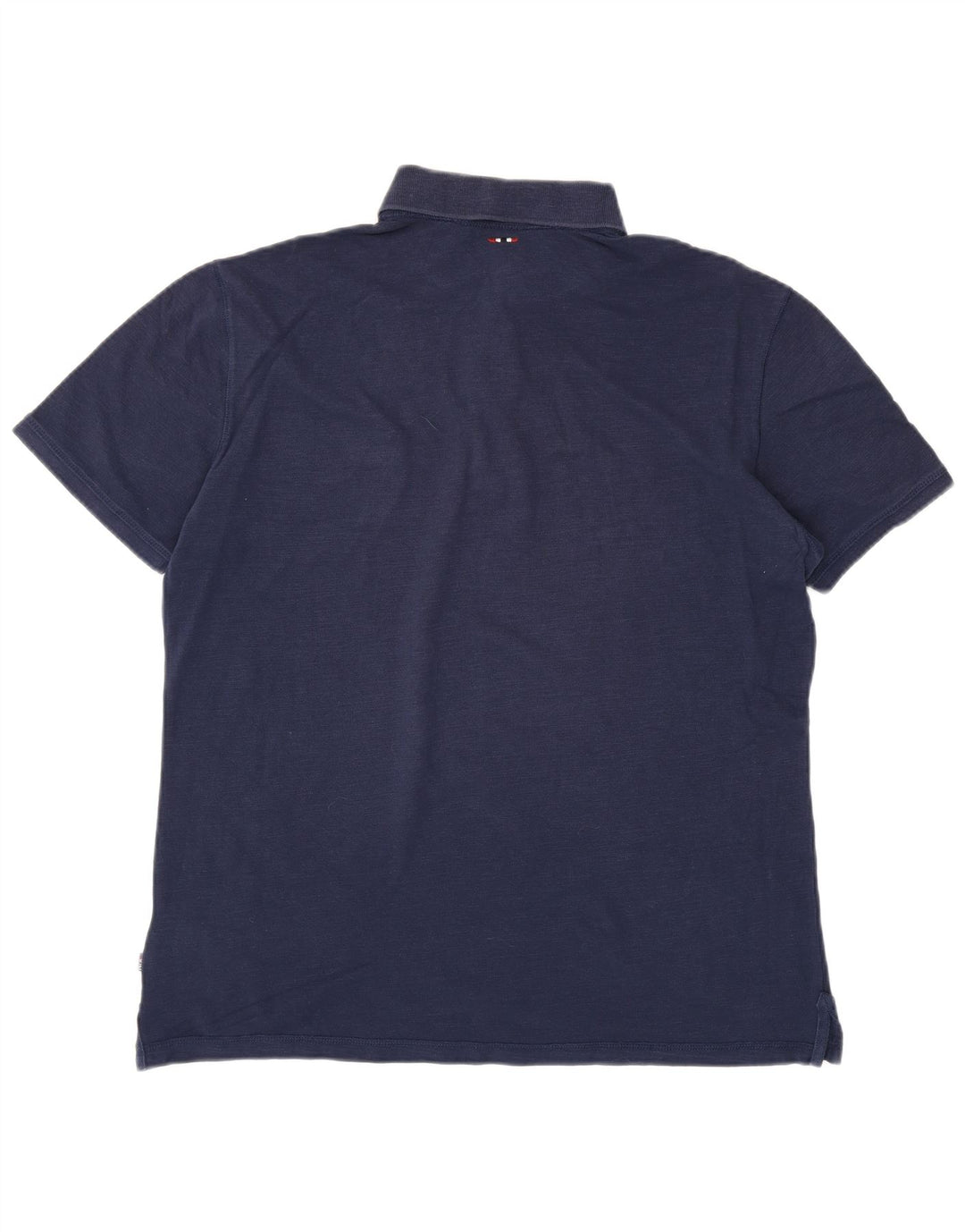 Polo da uomo NAPAPIJRI XL in cotone blu navy