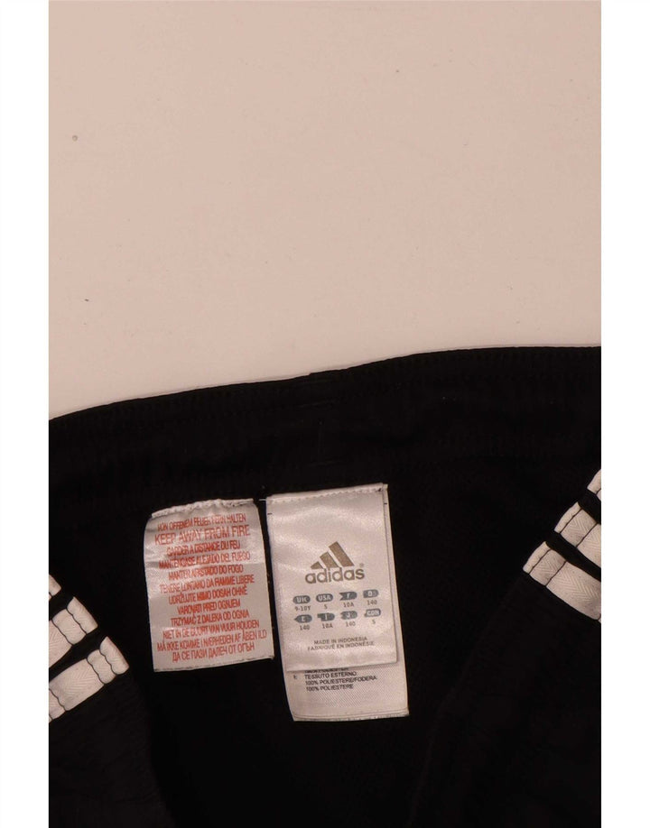Pantaloncini sportivi Adidas da ragazzo 9-10 anni in poliestere nero