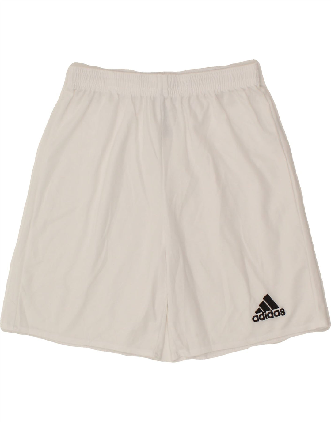 ADIDAS Boys Sport Shorts 13-14 Years  White Polyester Vintage Adidas and Second-Hand Adidas from Messina Hembry 