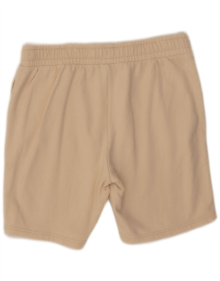Pantaloncini sportivi da uomo Ellesse in cotone beige medio