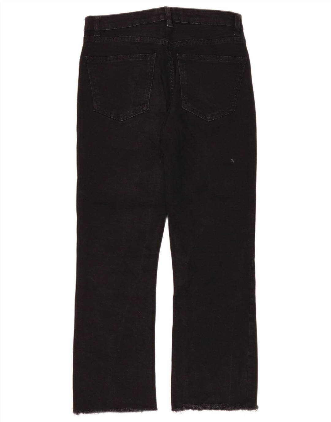 Jeans corti da donna Zara EU 38 piccoli W28 L24 neri