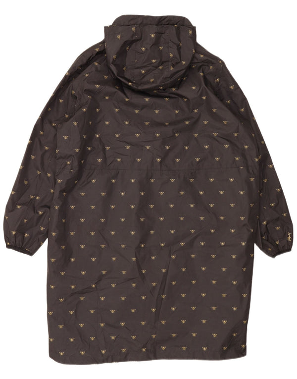 Impermeabile con cappuccio da donna Joules UK 20 2XL poliestere nero